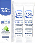 7.5% Hydroxyapatite Toothpaste for Enamel Protection - Fluoride-Free, Gentle Mint, Sensitive Teeth (4.23 oz)