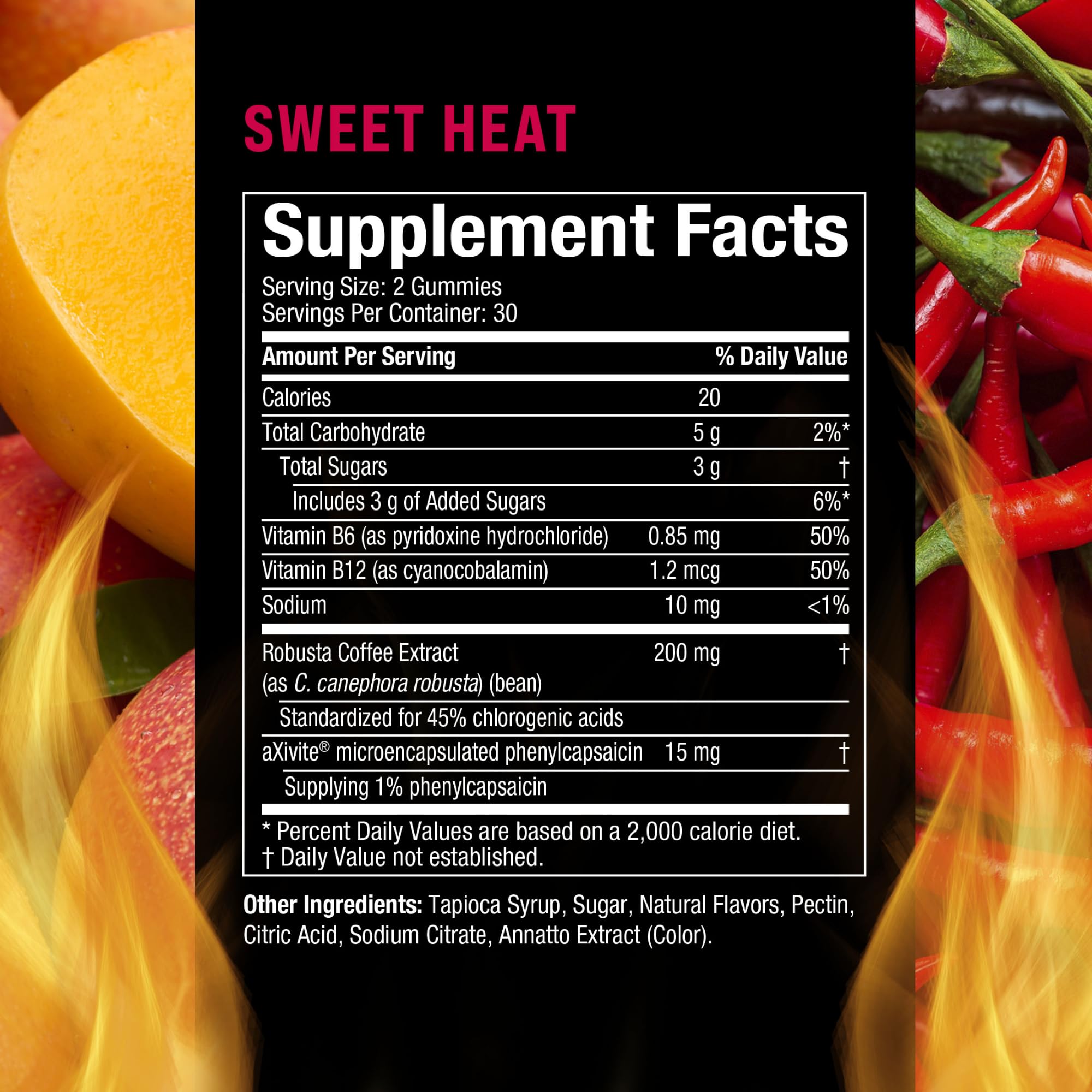 Hydroxycut Hardcore Ultra Shred Gummies – Sweet Heat, 99% Stimulant Free