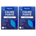 Hyland's Calms Forte Sleep Aid Tablets – Natural Relief for Occasional Sleeplessness & Nervous Tension (Pack of 2, 200 Tablets)