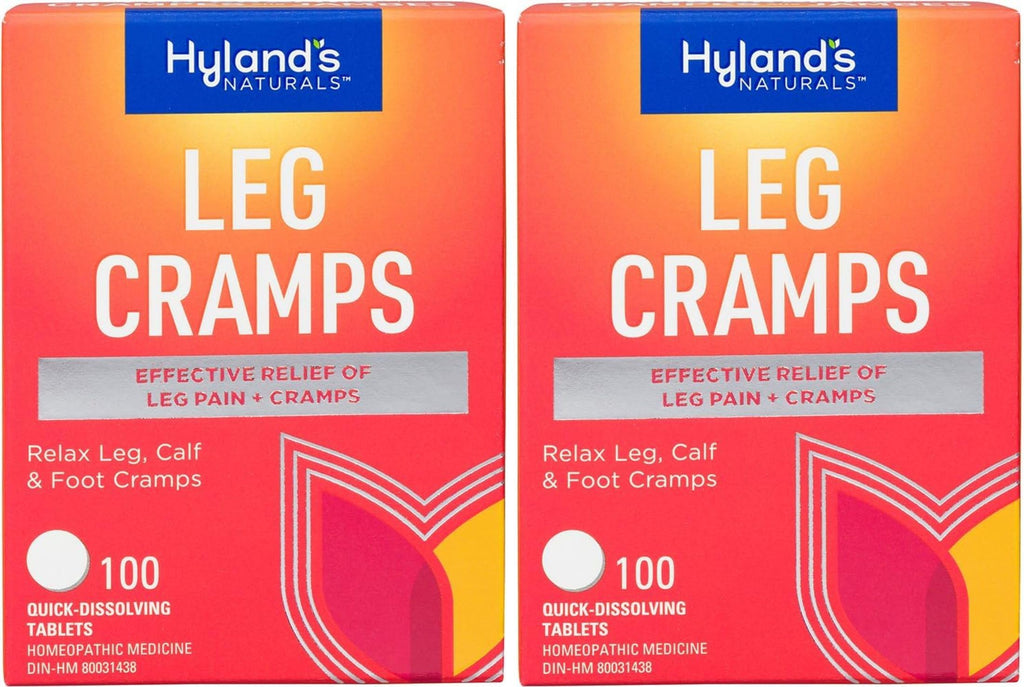 Hyland's Leg Cramps 2-Pack - Fast, Flavorless Relief for Leg, Calf & Foot Cramps