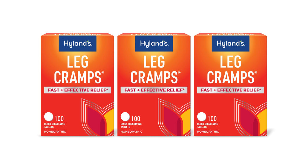 Hyland's Leg Cramps - Fast, Gentle Relief for Calf, Leg & Foot Camps (3-Pack, 300 Tablets)