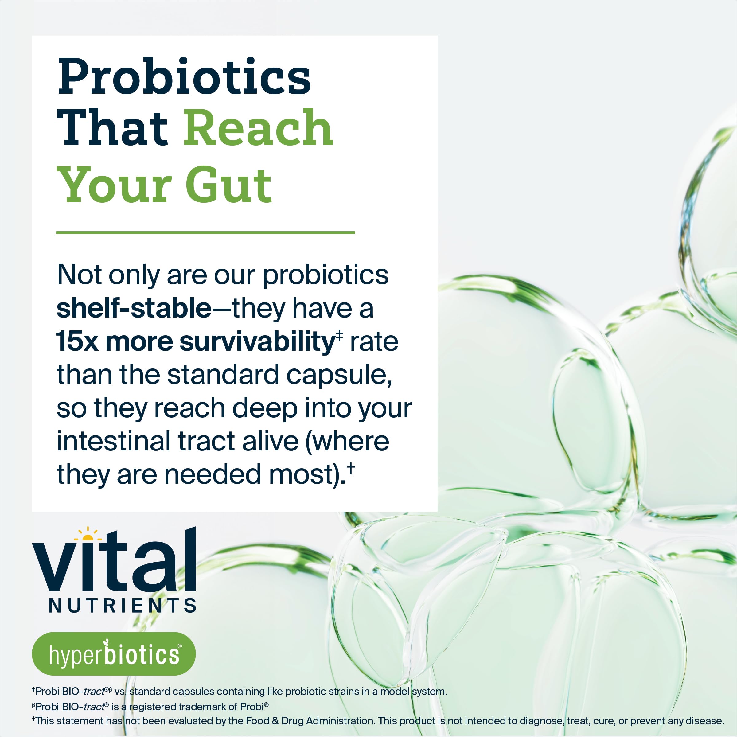 Hyperbiotics Vital Nutrients Pro-15 Probiotics & Prebiotics for Women & Men – 60 Time-Release Pearls, 15 Strains