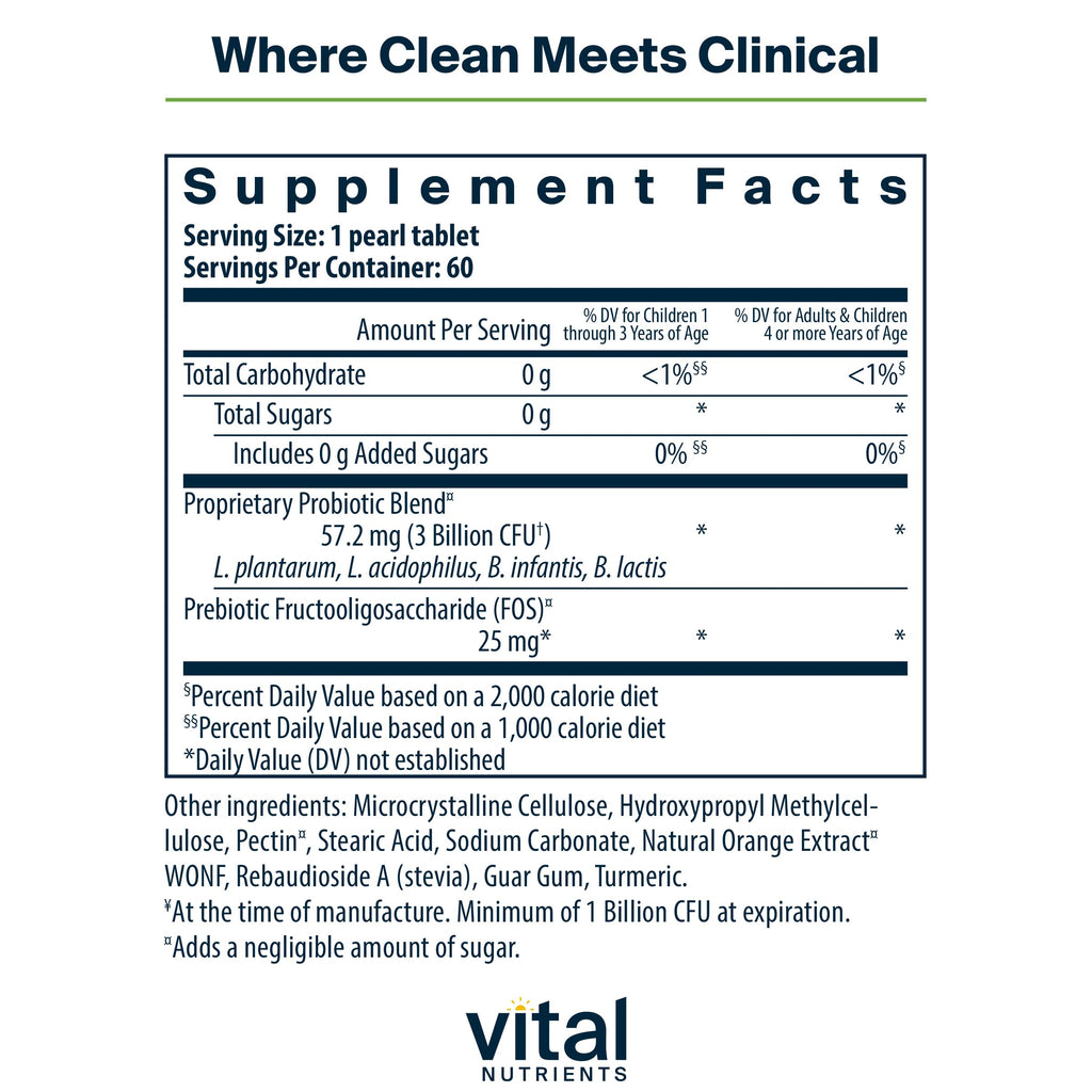 Hyperbiotics Vital Pro Kids Probiotic | Allergen-Free Toddler Probiotics