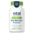 Hyperbiotics Vital Nutrients Pro Women Probiotics – Vaginal & Urinary Health | 6 Strains | 30 Vegan Tablets