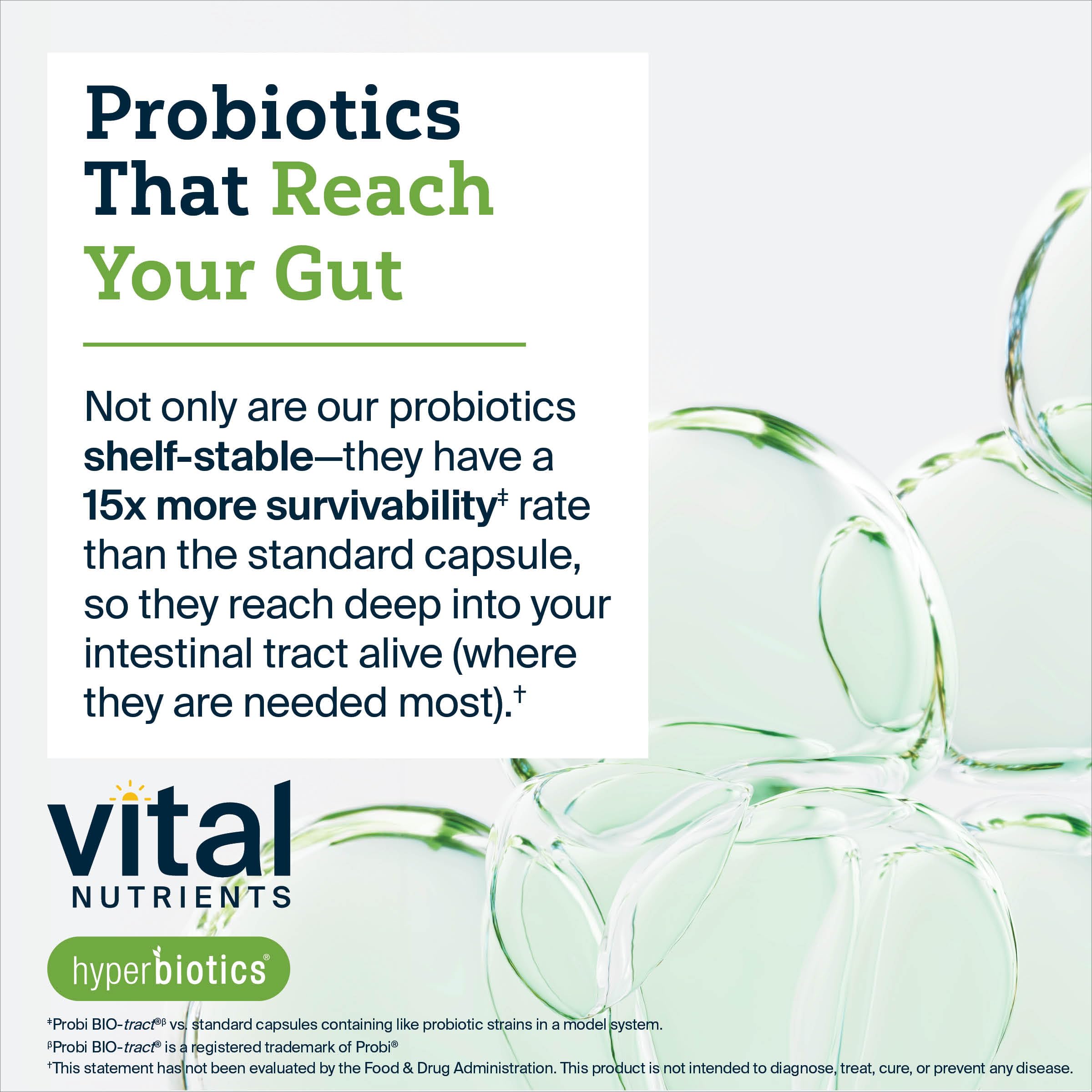 Hyperbiotics Vital Nutrients Pro Women Probiotics for Women | 6 Targeted Strains | 60 Vegan Tablets