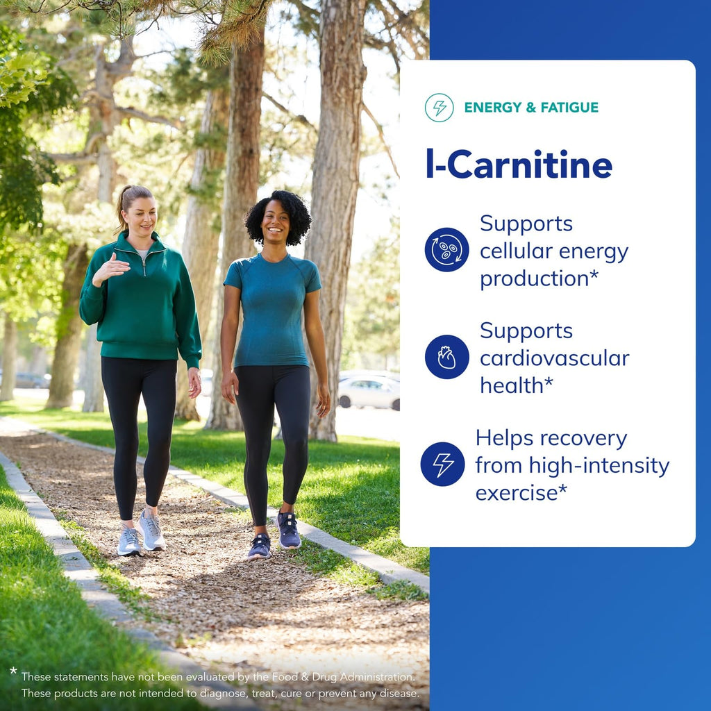 Pure Encapsulations L-Carnitine | Hypoallergenic Cardiovascular & Endurance Support | 60 Capsules