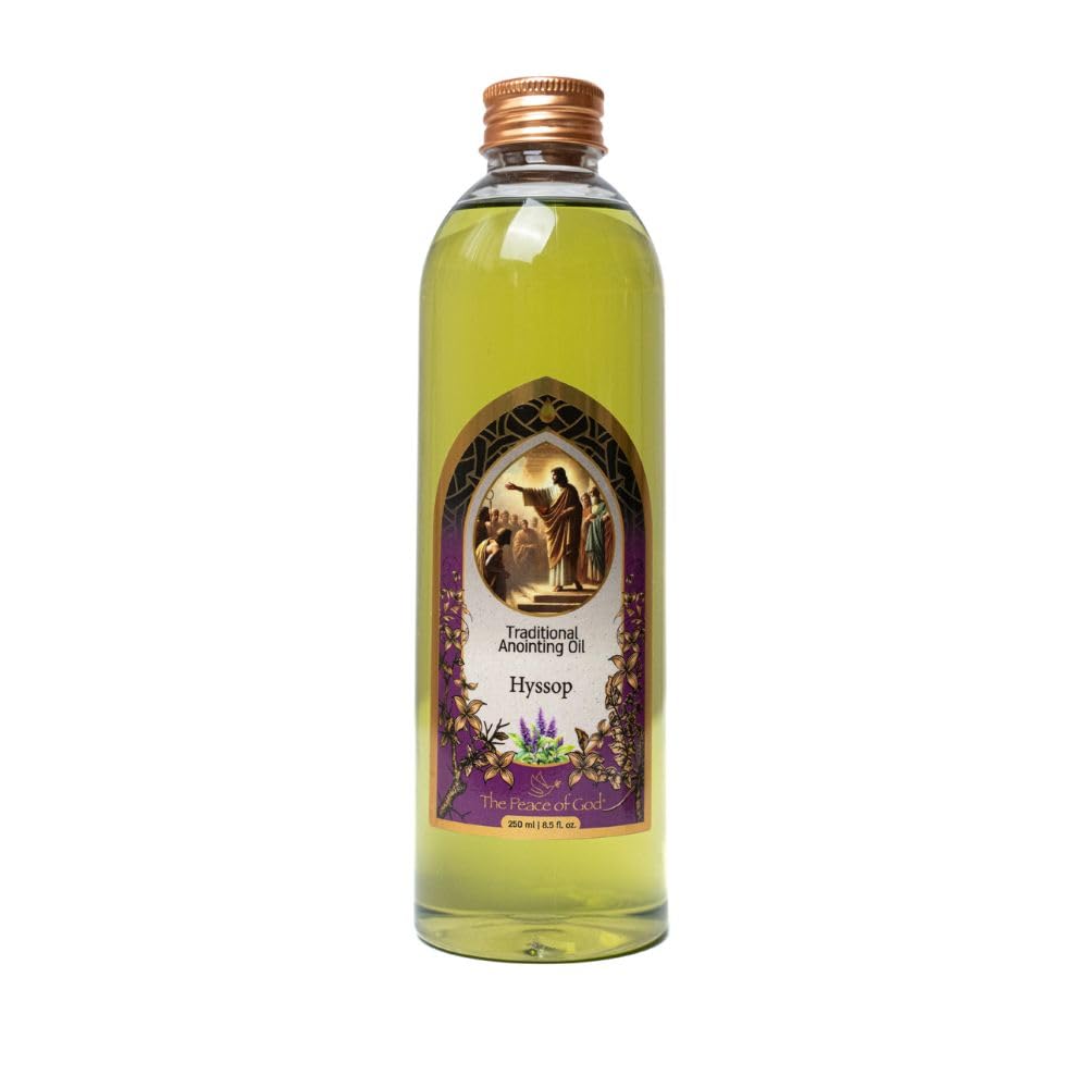 Hyssop Purification Anointing Oil 250ml – Holy Land, Jerusalem