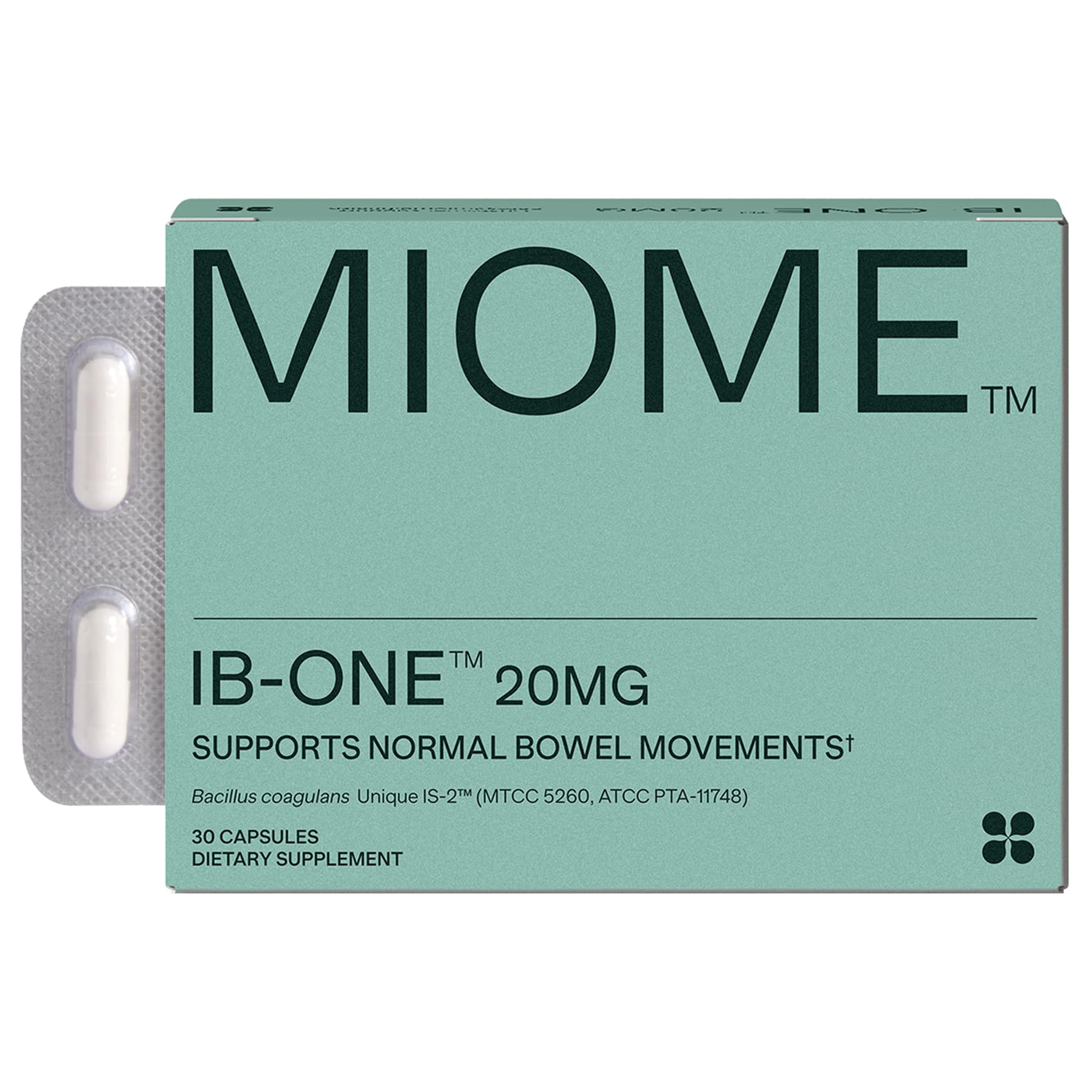 IB-ONE Probiotic for IBS Relief | Bacillus Coagulans IS-2 | 30 Capsules