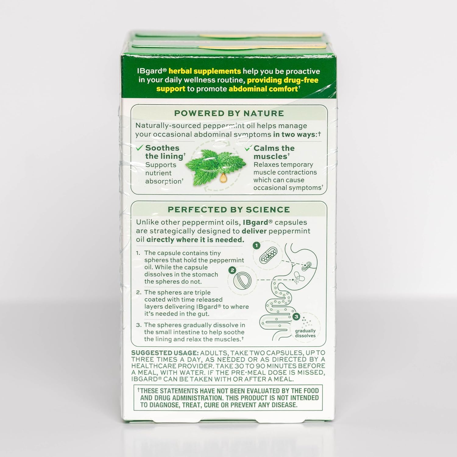 IBgard Gut Health Supplement – Peppermint Oil Capsules (96 Capsules)