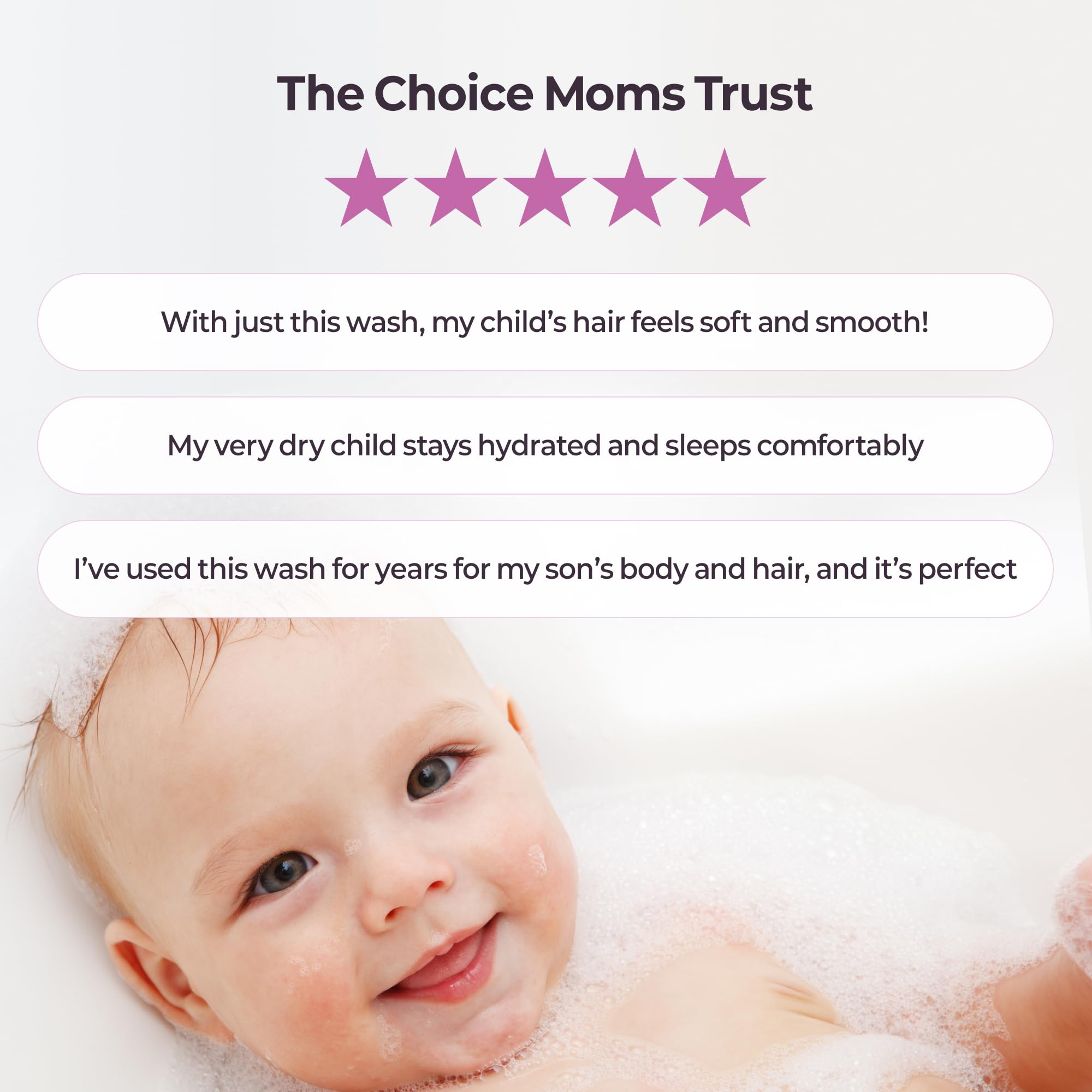 iBodle Head-to-Toe Baby Wash – Tear-Free, pH-Balanced, Safe for Newborns & Toddlers (10.14 fl oz)