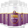 IDEAL PERFORMANCE 5 Pack Steel Bite Pro Teeth Supplement - 300 Capsules (Gum Repair)