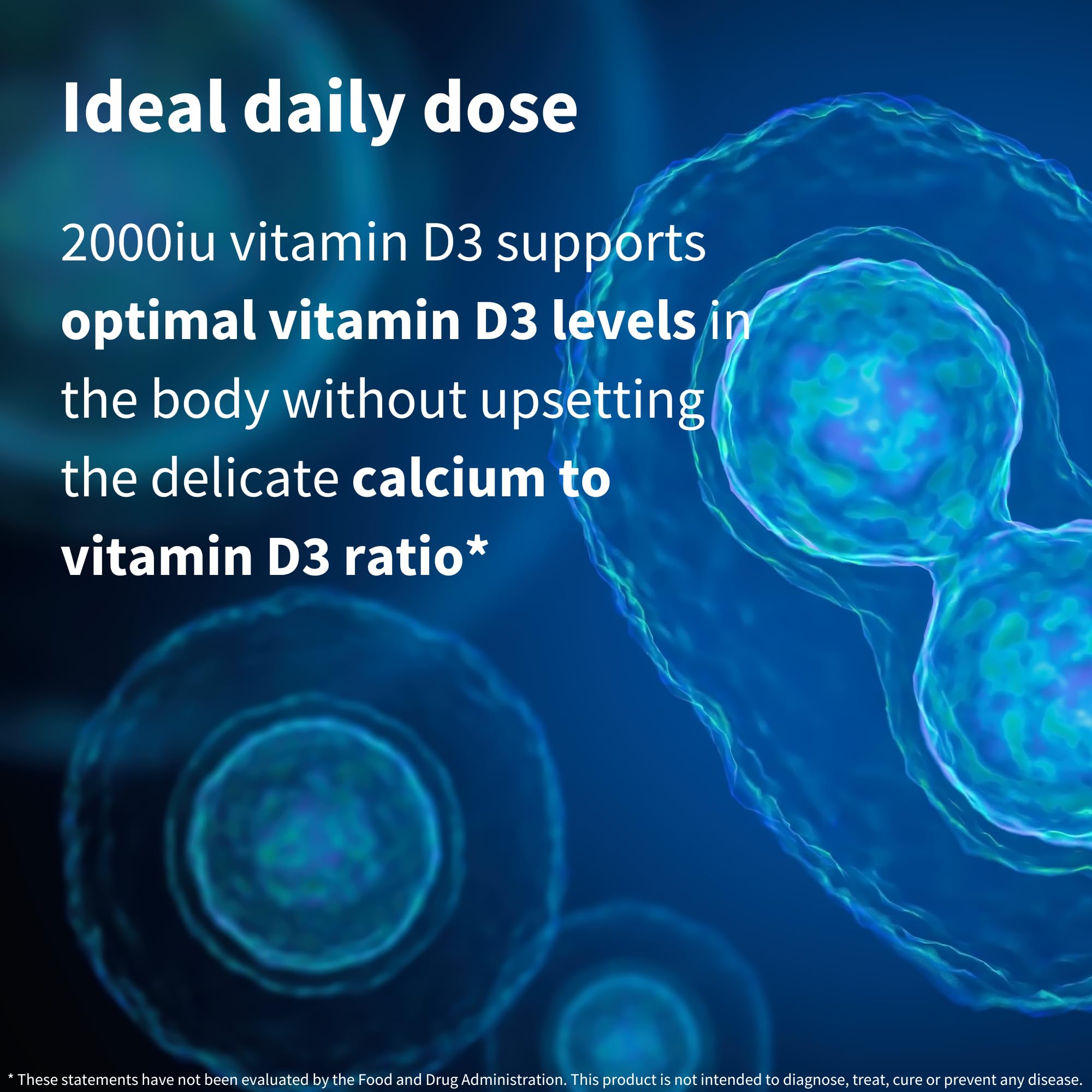 Igennus Daily Vitamin D3 2000iu | 50 mcg | 365 Small Tablets | Vegetarian Cholecalciferol