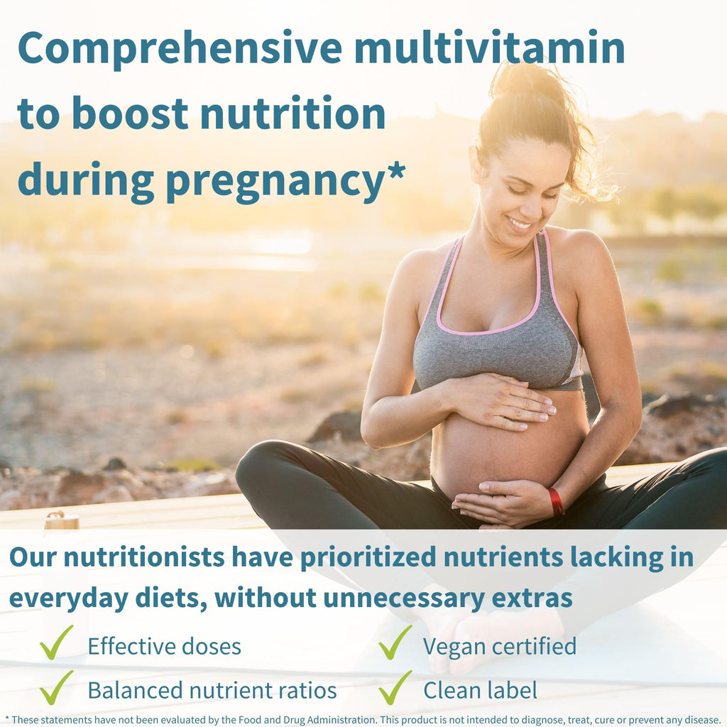 Igennus Methylated Prenatal Multivitamin for Women | High Absorption, MTHFR Folate, Gentle Iron, Vegan | 60 Tablets x 6