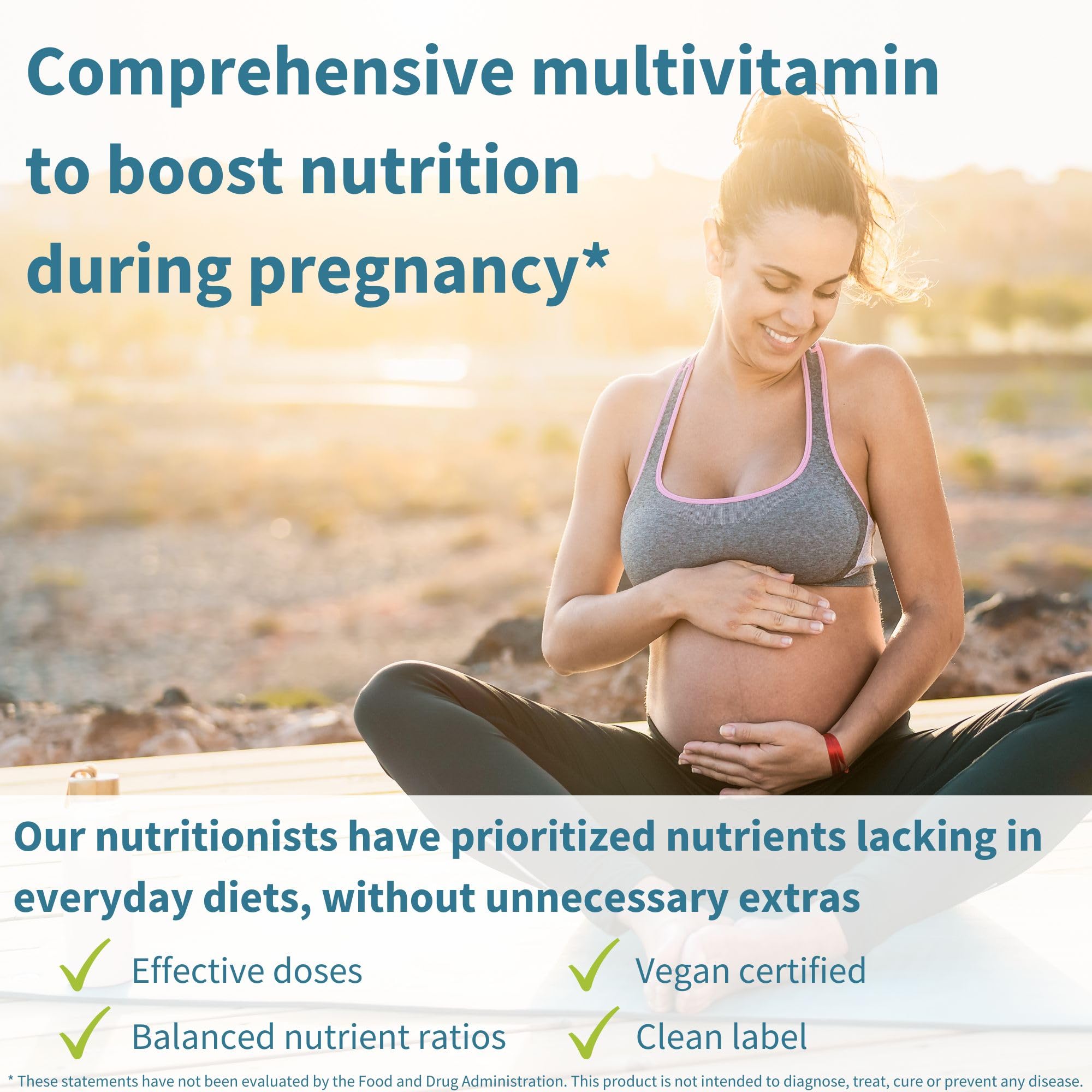 Igennus Methylated Prenatal Multivitamin for Women | High Absorption, MTHFR Folate, Gentle Iron, Vegan | 60 Tablets x 6