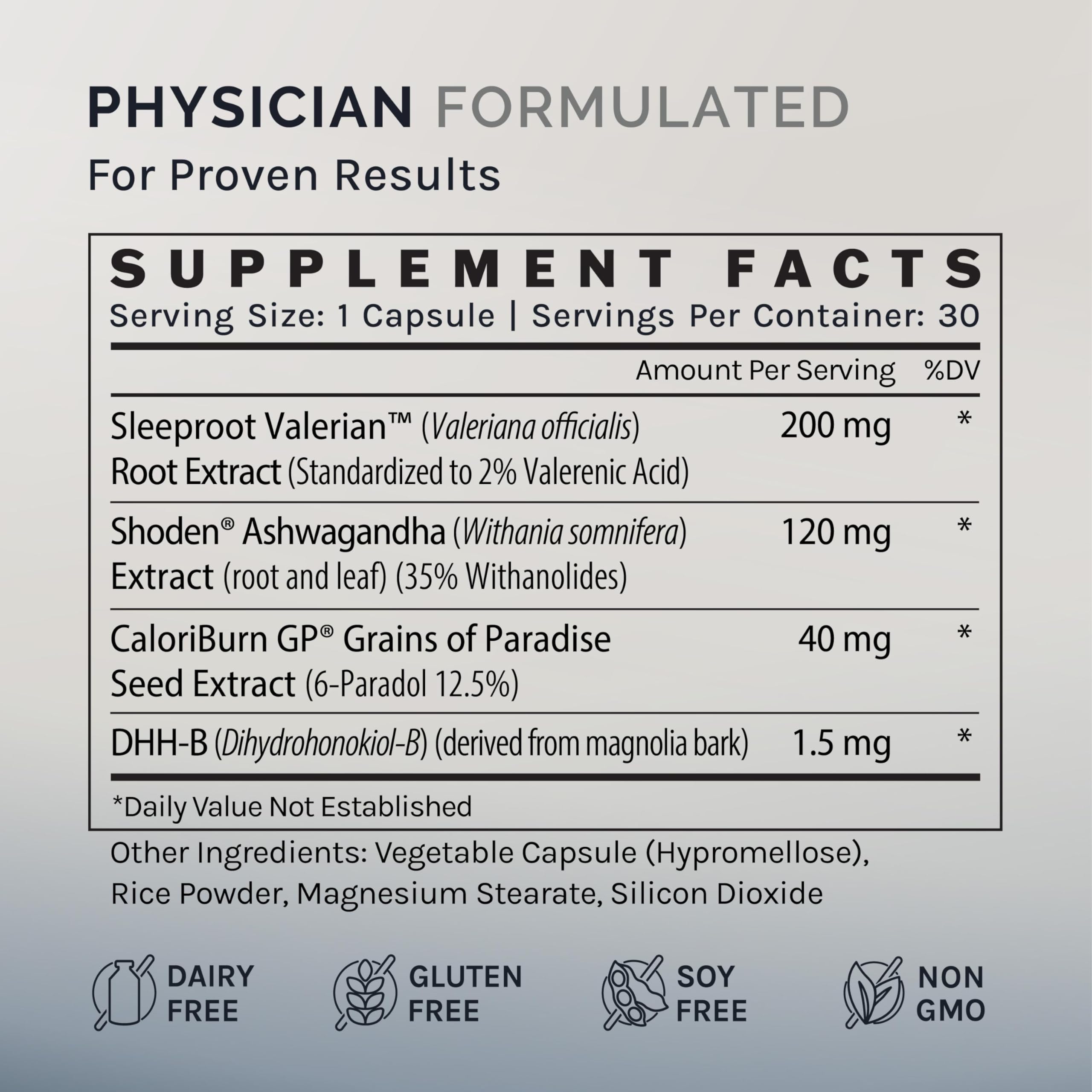 InfiniWell IgNIGHT Sleep Aid – Valerian, Ashwagandha & Grains of Paradise