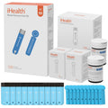 iHealth Blood Glucose Test Strips & Lancets – 100 Count (Meter Compatible)