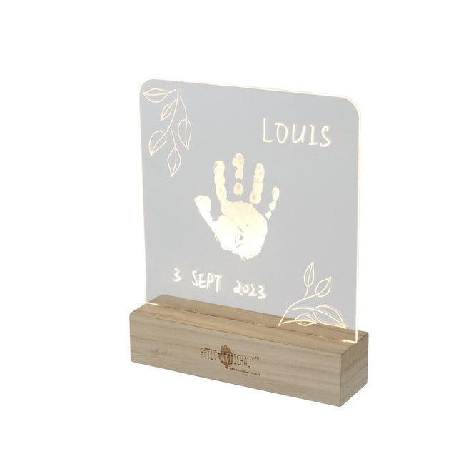 Petit Artichaut Illuminated Hand Print Keepsake