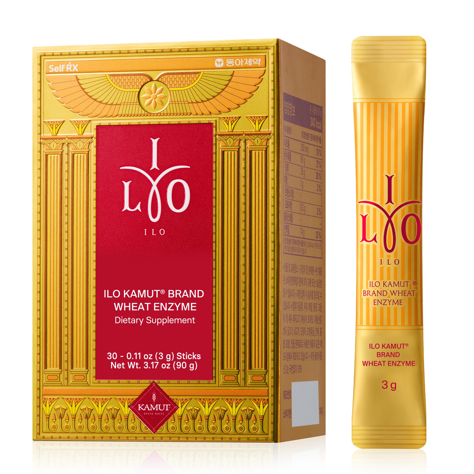 ILO Kamut Enzyme Complex – Digestive Health & Metabolic Activation | 30 Sticks