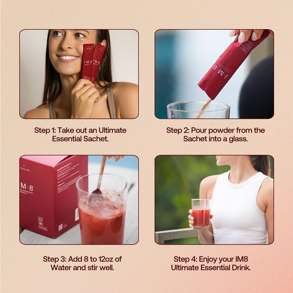 IM8 Daily Ultimate Essentials – All-in-One Multivitamin with 92 Nutrients, CoQ10, Probiotics, Greens (Vegan, Gluten-Free)