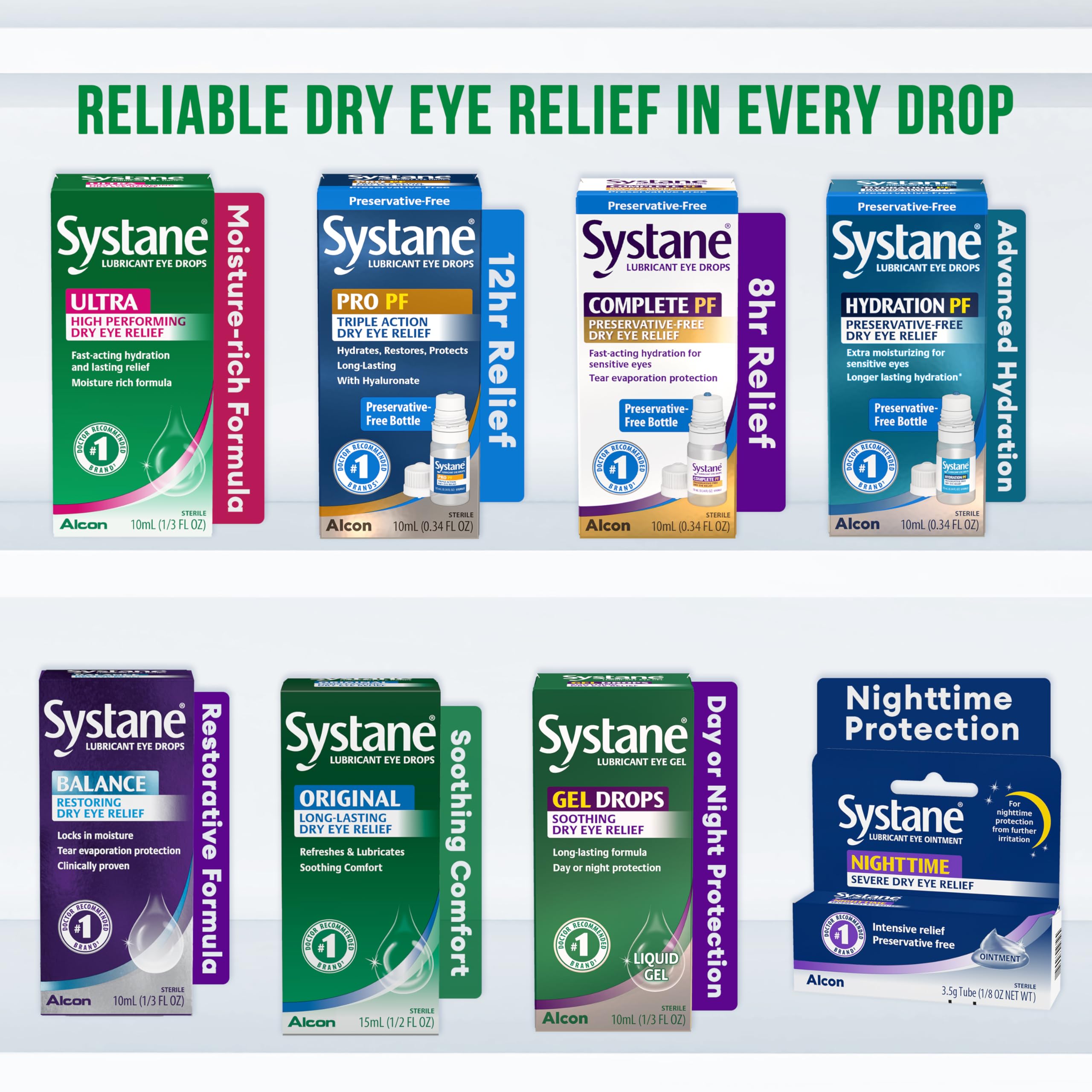 Systane Ultra Lubricant Eye Drops 10 ml — Extended Moisture & Dry Eye Relief