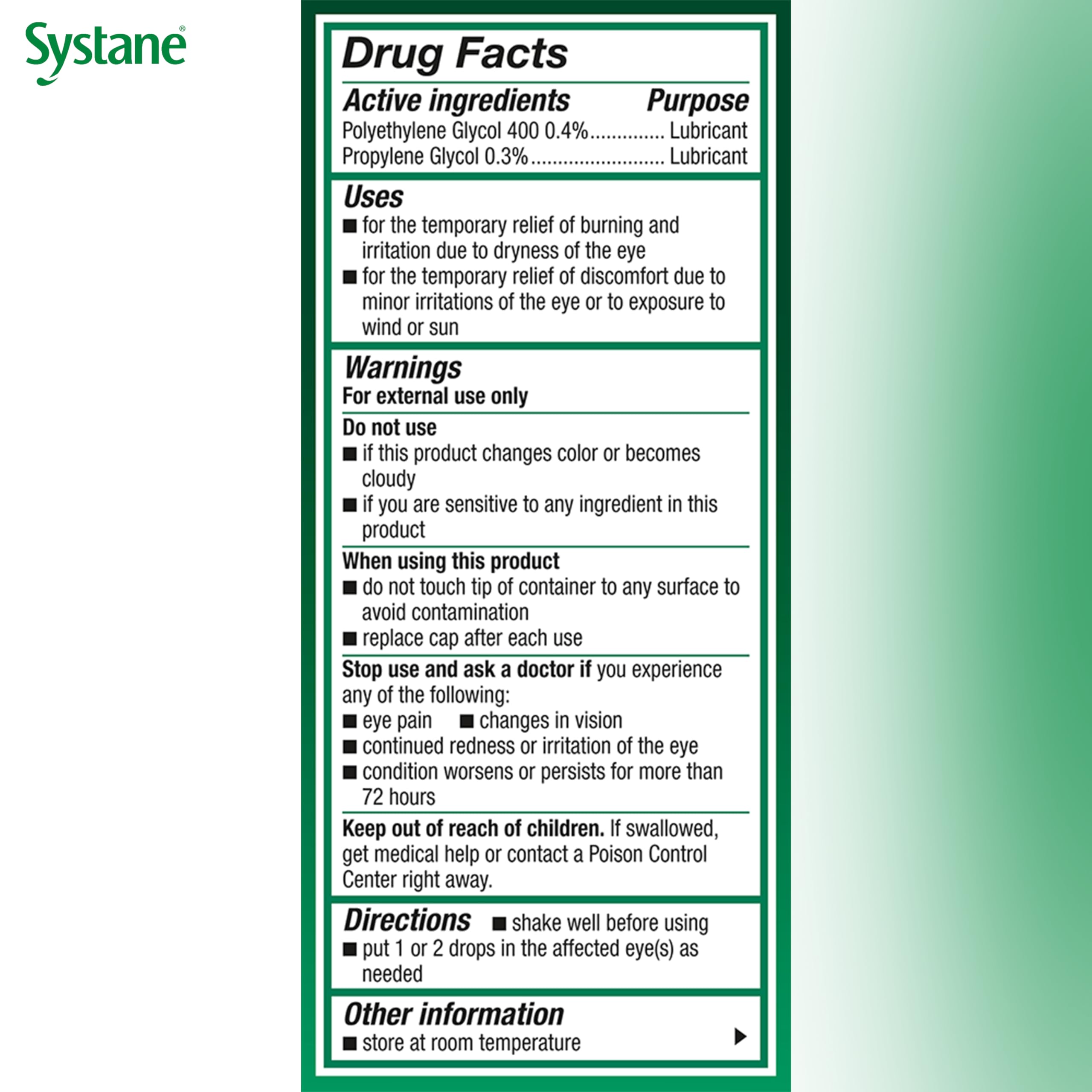 Systane Ultra Lubricant Eye Drops 10 ml — Extended Moisture & Dry Eye Relief