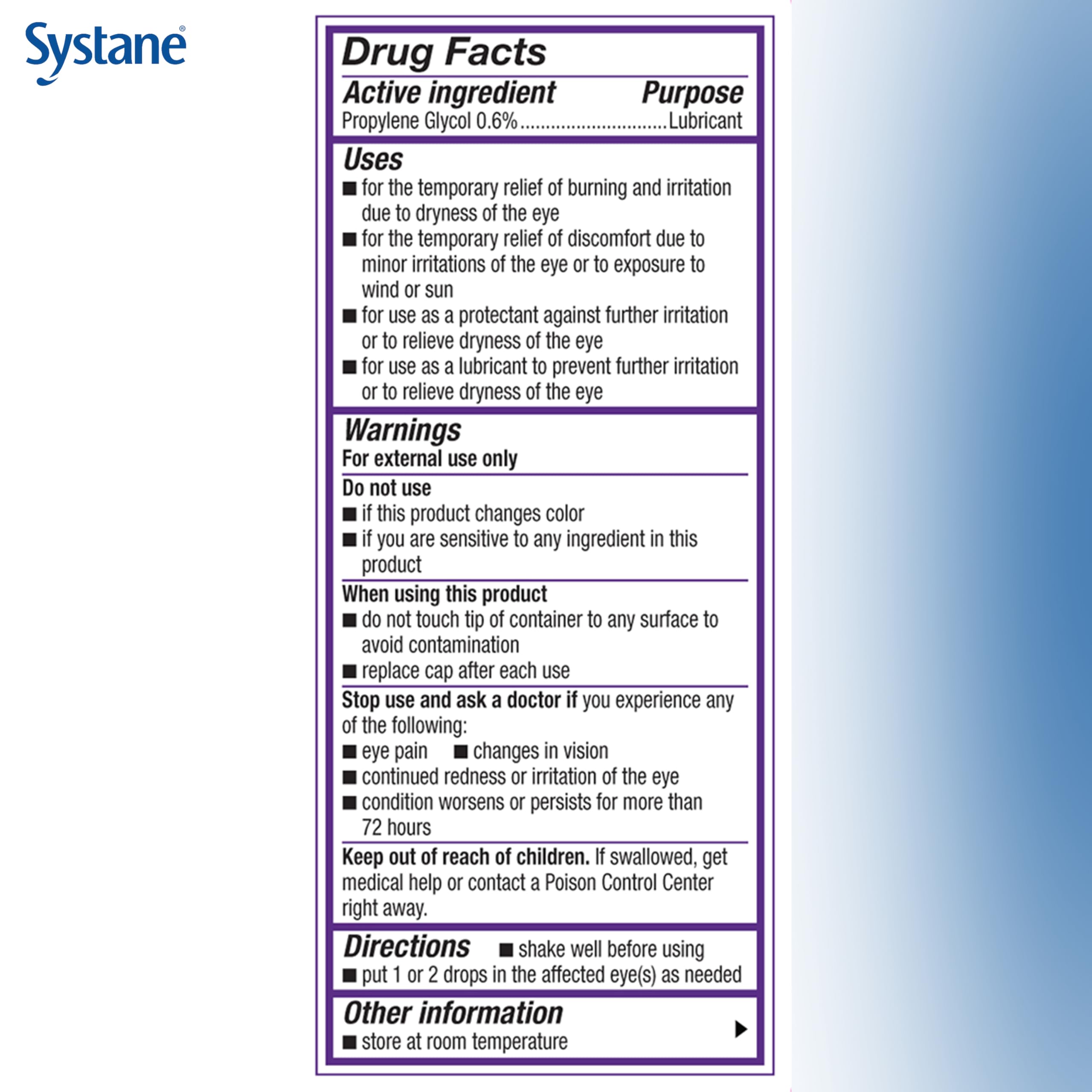 Systane Complete Lubricant Eye Drops 10 ml | Fast Hydration & Dry Eye Relief