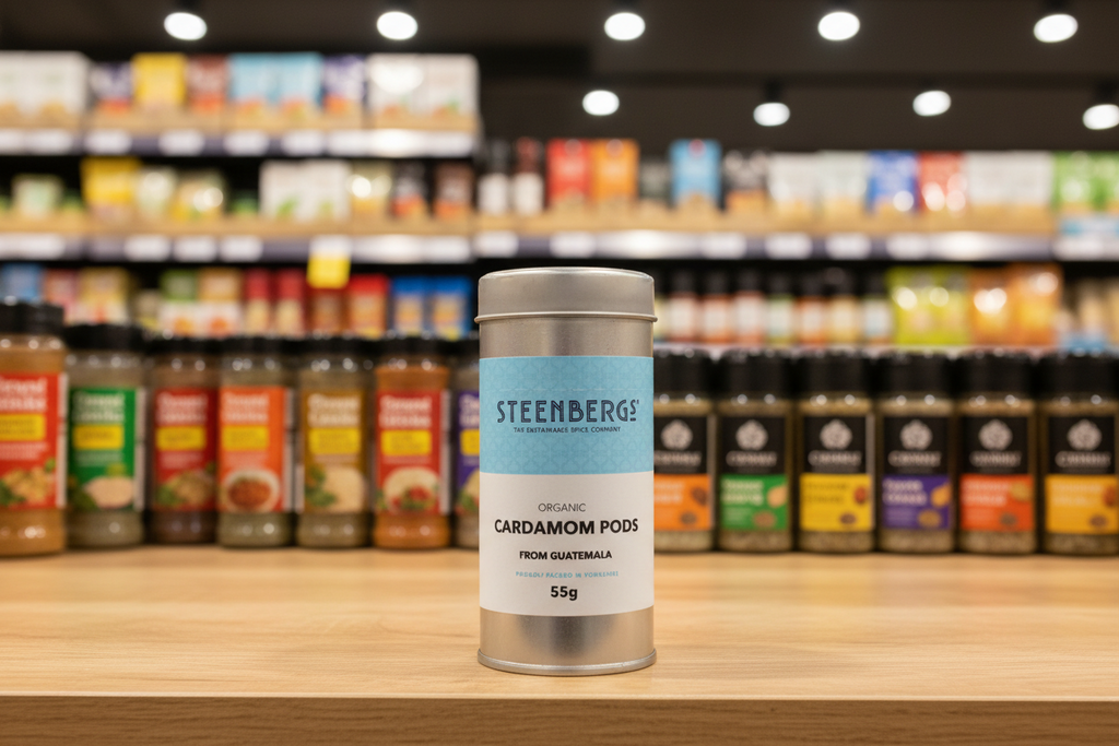 Steenbergs Organic Cardamon Pod - 55g