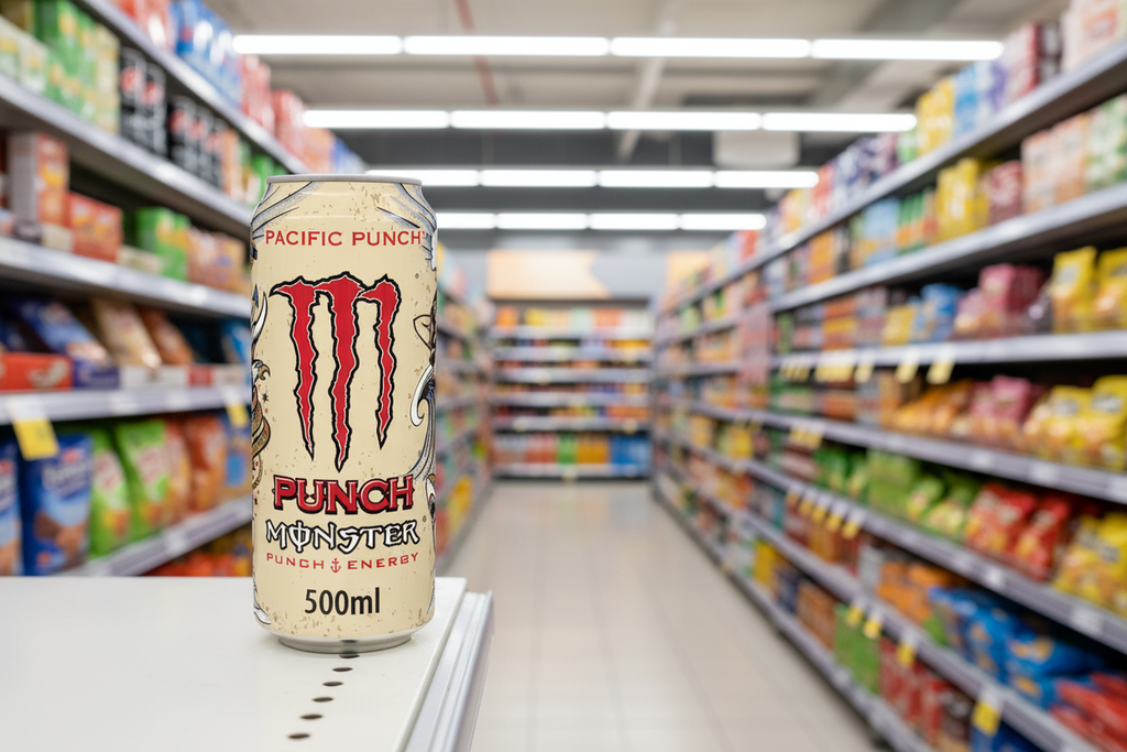 12 x Monster Energy Pacific Punch - 500ML