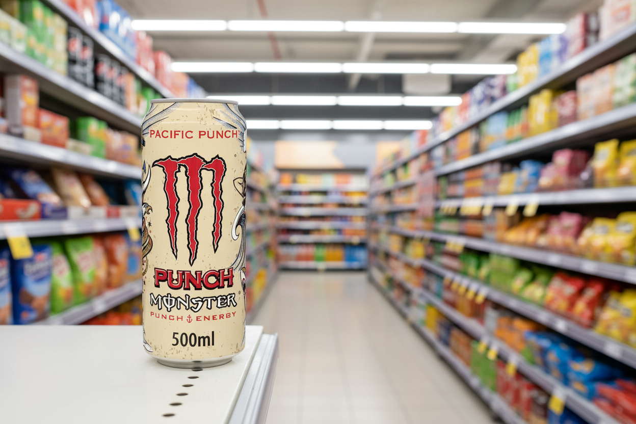 12 x Monster Energy Pacific Punch - 500ML