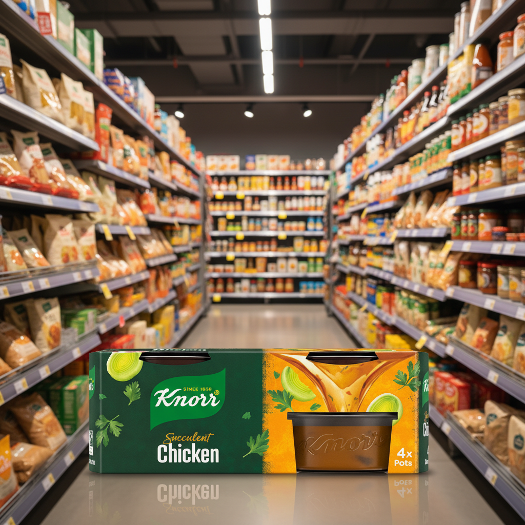 8 x Knorr  Stock Pots Chicken 4X 28 G