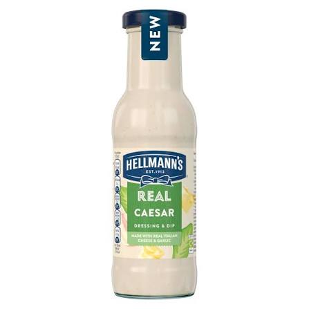 6 x Hellmann's  Salad Dressing & Dip Real Caesar 250 Ml