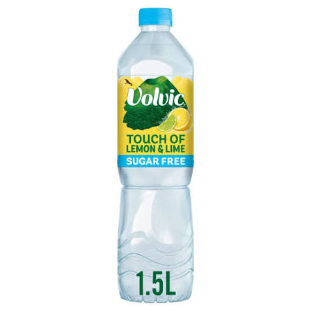 6 x Volvic Touch Of Fruit Lemon & Lime 1.5L