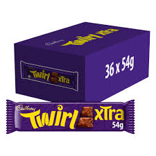 36 x Cadbury Twirl Xtra Duo - 54Gm