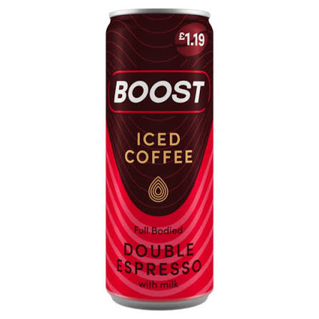 12 x Boost Iced Coffee Double Espresso  - 250Ml