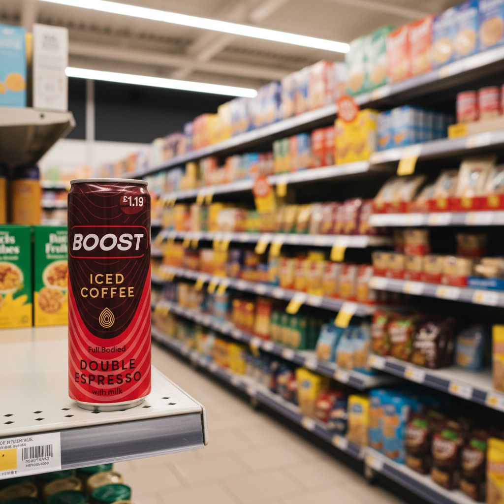 12 x Boost Iced Coffee Double Espresso  - 250Ml