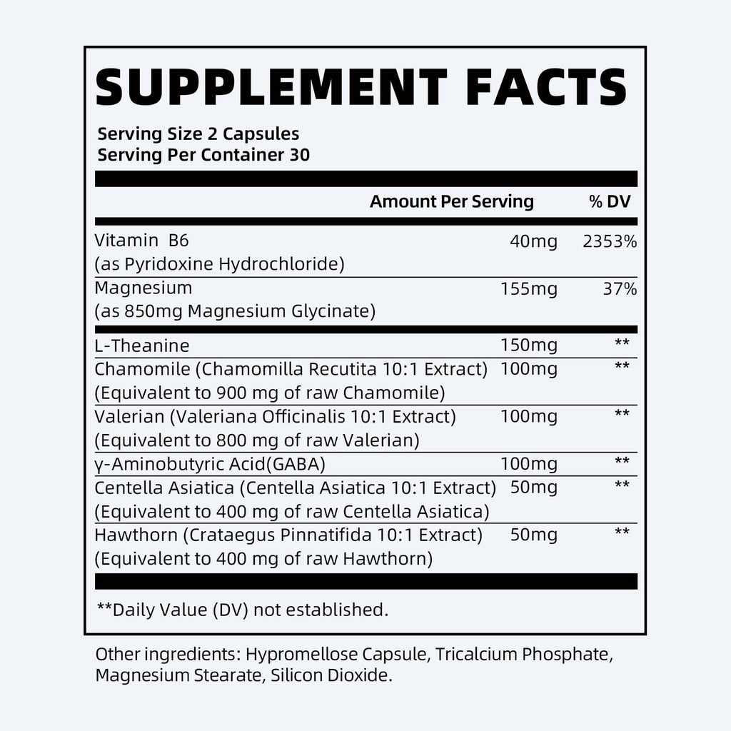 iMATCHME Magnesium Glycinate 850mg — Sleep, Calm & Immune Support | 60 Count