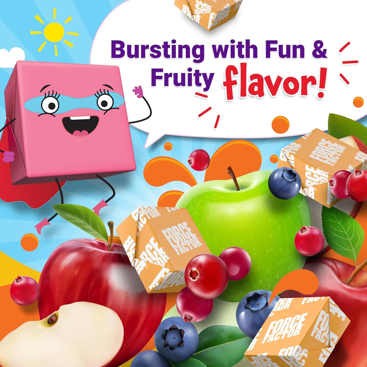 Immune Health Super Chews for Kids | Vitamin C, D, Zinc & Elderberry