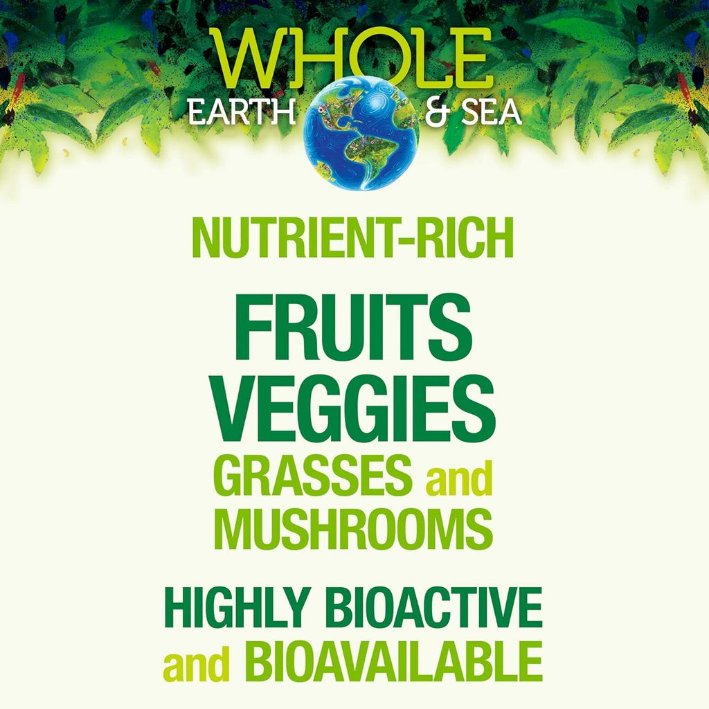 Whole Earth & Sea Organic Fermented Protein & Greens – Vegan Protein, Tropical, 1 lb 7.3 oz | Natural Factors
