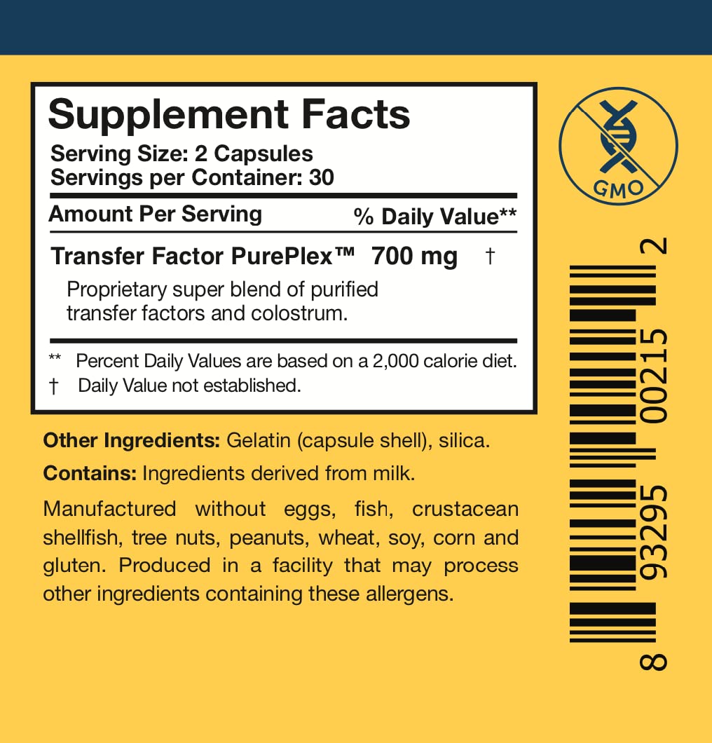 Researched Nutritionals Transfer Factor Sensitive - Immune Support Capsules (60)