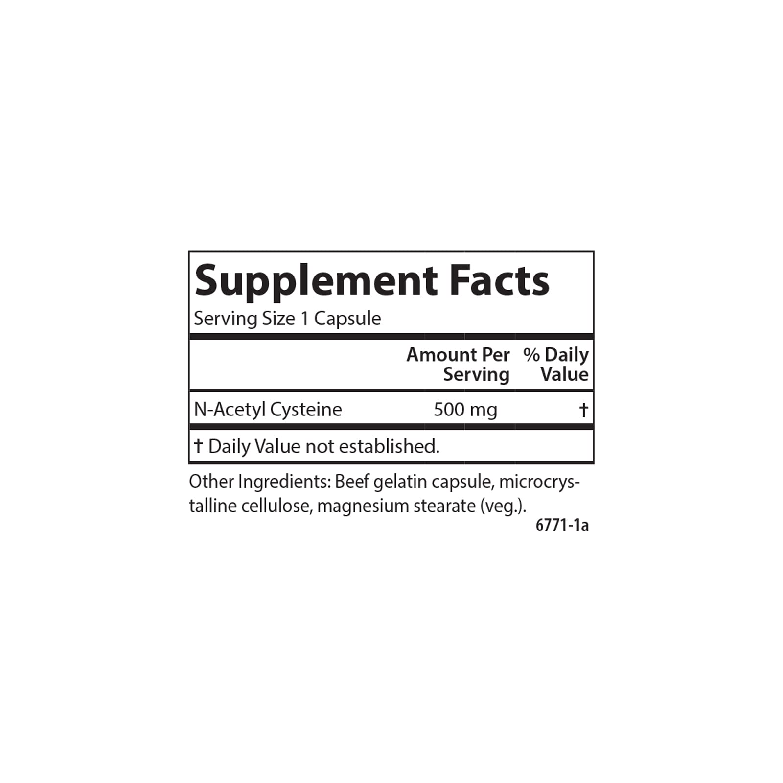 Carlson NAC 500mg – N-Acetyl Cysteine for Liver Health & Immune Support | 120 Vegetarian Capsules