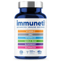 Immuneti - 6-in-1 Immune Support with Vitamin C, D3, Zinc, Elderberry, Garlic & Echinacea