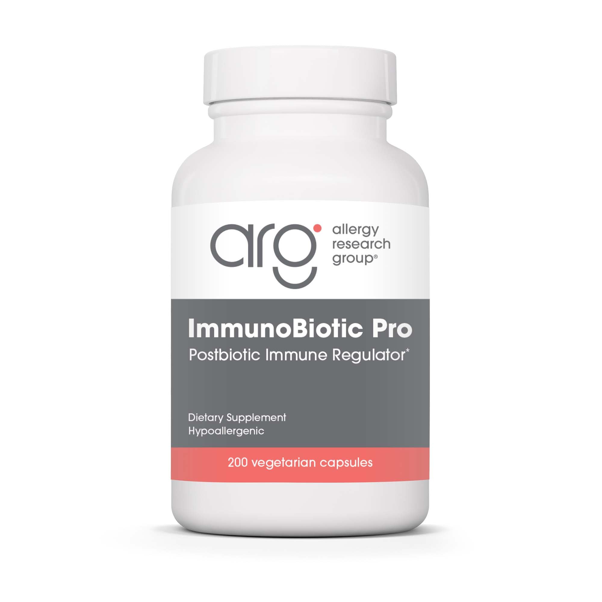 ImmunoBiotic Pro: Lactobacillus Rhamnosus Lysate 75mg, Immune Support (Vegetarian, 200 Count)