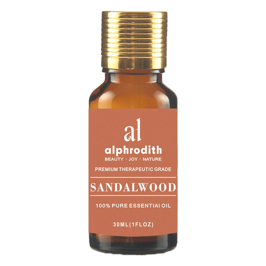 Indian Sandalwood Essential Oil – 100% Pure & Undiluted, 30ml for Diffuser, Skin Care & Aromatherapy