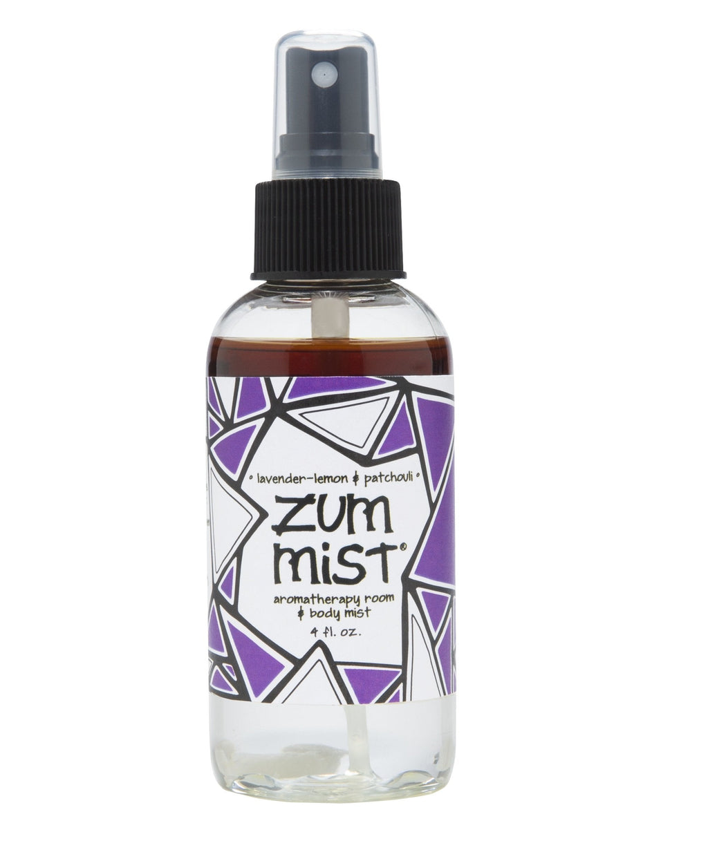 Indigo Wild Zum Mist Aromatherapy Spray – Lavender-Lemon & Patchouli, 4 oz