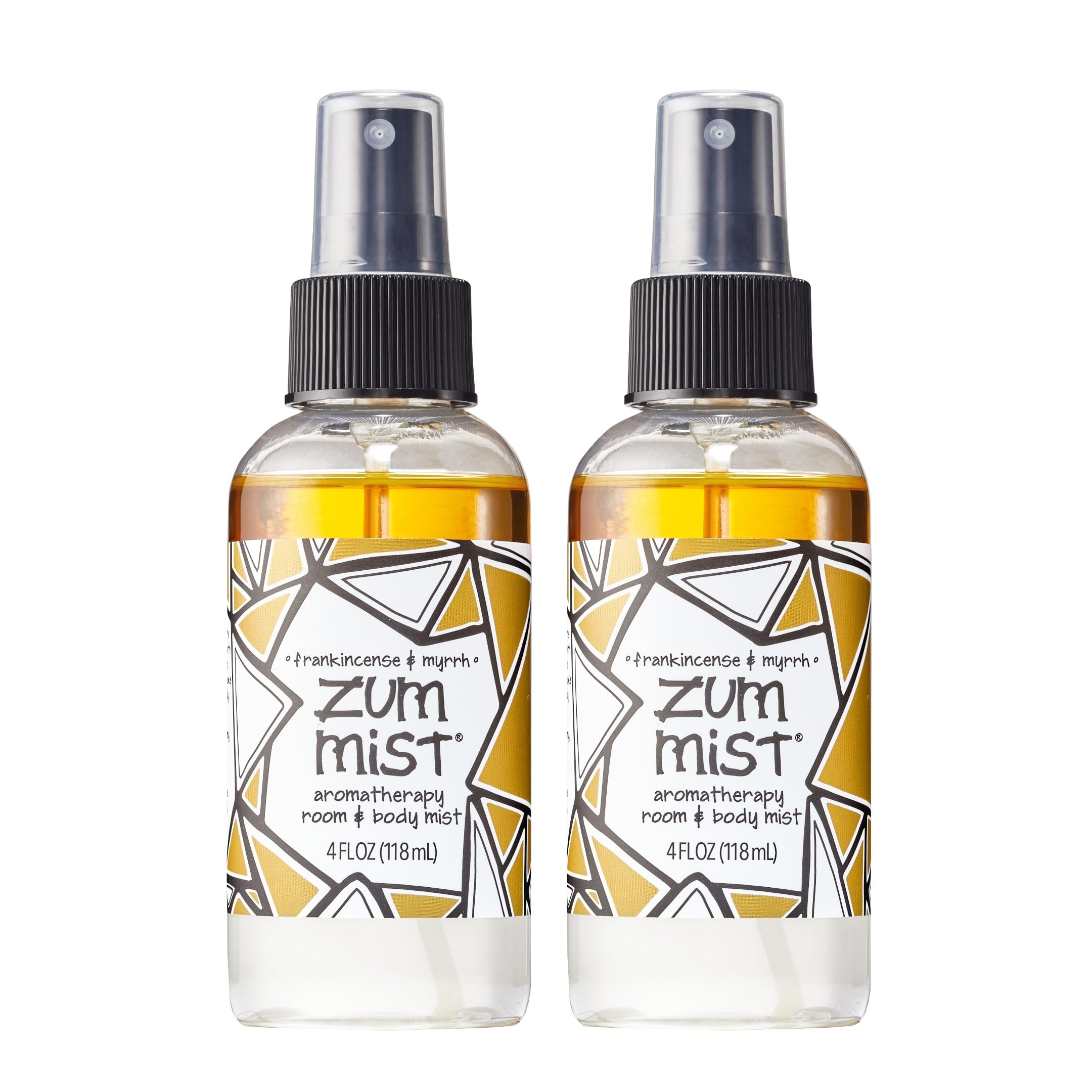 Indigo Wild Zum Mist Room & Body Spray - Frankincense & Myrrh, 4 oz x 2