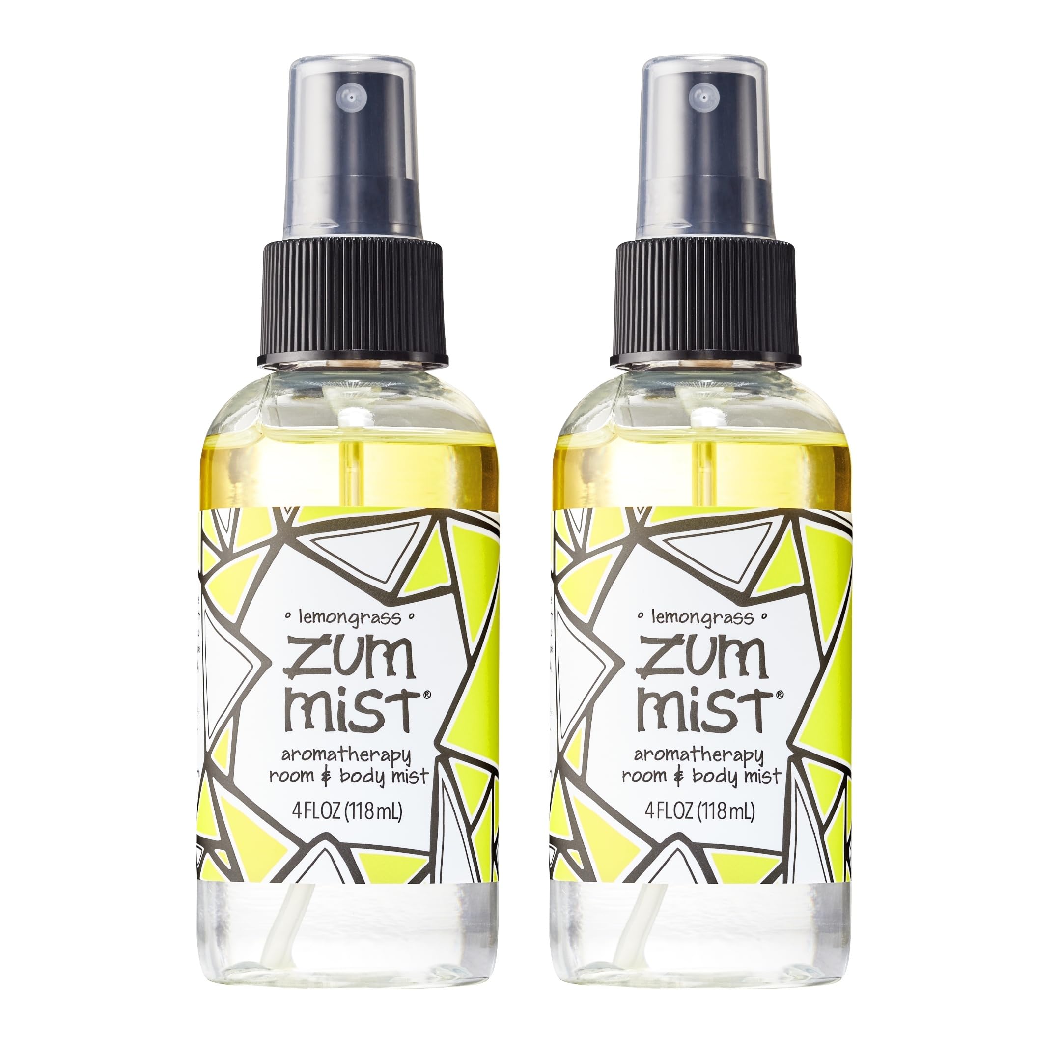 Indigo Wild Zum Mist Lemongrass Room & Body Spray | 4 oz 2 Pack