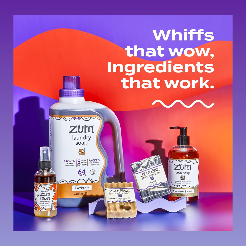 Indigo Wild Zum Mist Room & Body Spray – Lavender-Mint Aromatherapy (4 fl oz)