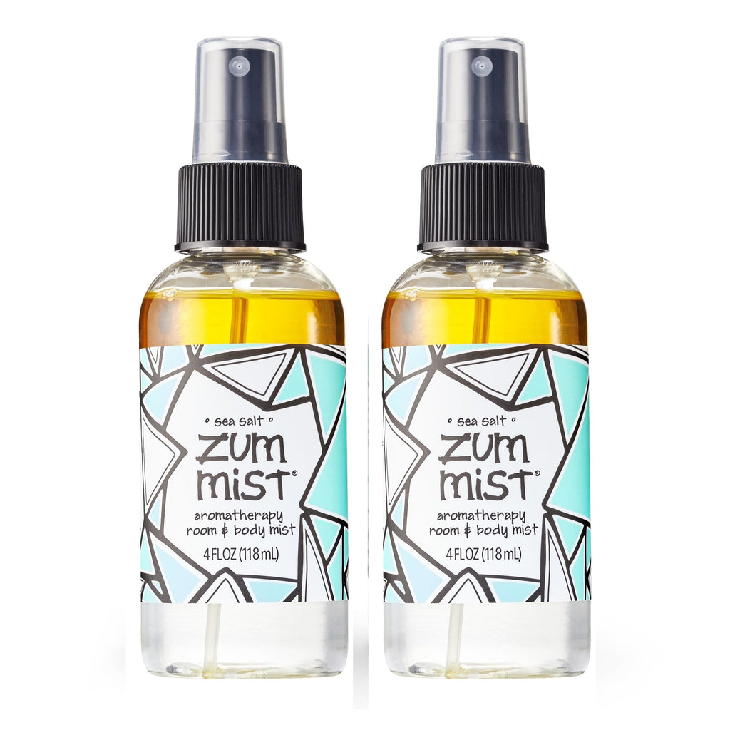 Indigo Wild Zum Mist Room & Body Spray – Sea Salt Scent, 4 oz (2 Pack)