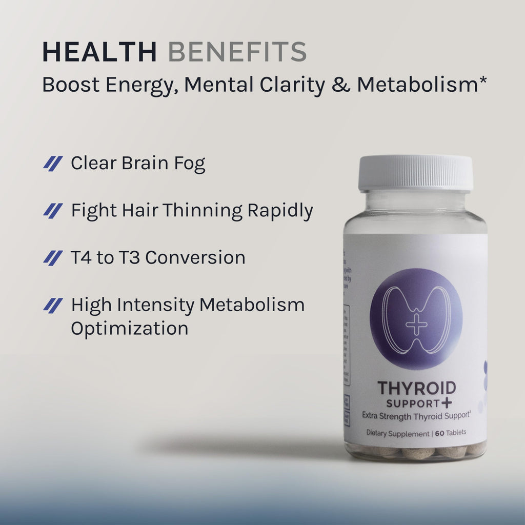 InfiniWell Thyroid Support+ — Targeted Thyroid Support Complex (60 Tablets)
