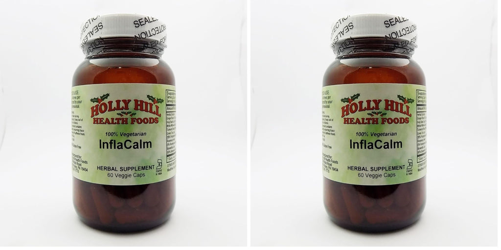 Holly Hill Inflacalm - 60 Vegetarian Capsules (Pack of 2)